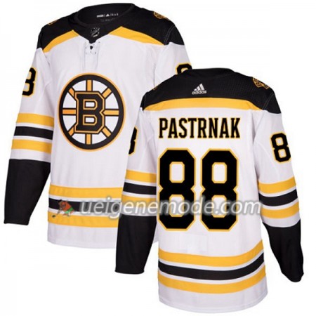 Dame Eishockey Boston Bruins Trikot David Pastrnak 88 Adidas 2017-2018 Weiß Authentic